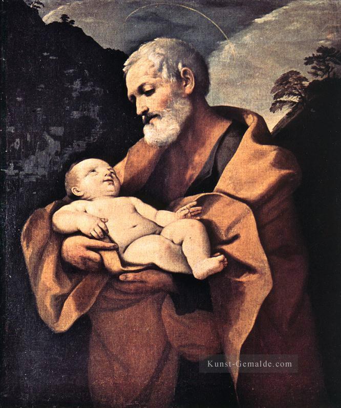 St Joseph Barock Guido Reni Ölgemälde